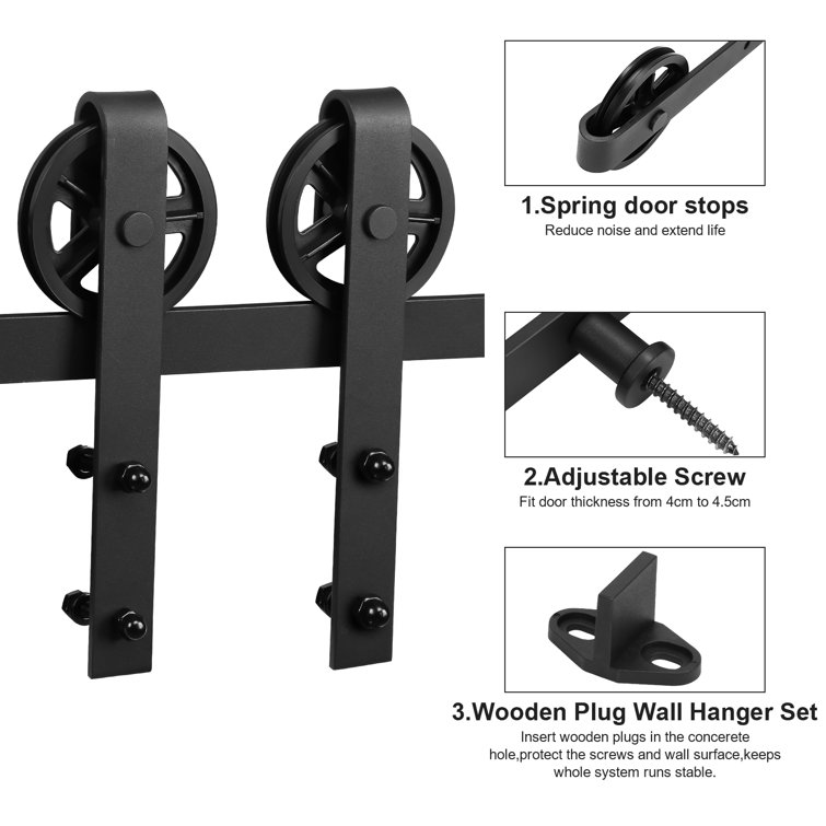 Vingo Sliding Pocket Door Hardware Wayfair